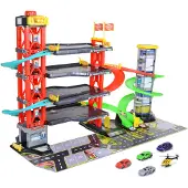 Dickie Toys Bilbane m. Lys/Lyd - Parking Garage - - OneSize - Bilbane