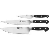 Zwilling PRO - Knivsæt - 3 stk. - sort