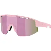 Bliz - Solbriller - Matrix Small Matt Powder Pink Brown w Rosé Multi til UnisexUld - Lyserød