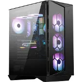 MSI MPG GUNGNIR 110R - Tower - ATX - sidepanel med vindue (hærdet glas) - ingen strømforsyning (ATX) - USB/Lyd