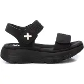 Xti Xtitil kvinder. 14398605-NEGRO Sandaler 143986 sort (38), 3-5 cm, Velcro, Casual