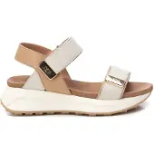 Xti Xtitil kvinder. 14387403-BEIGE Sandaler 143874 beige (37), 3-5 cm, Velcro, Casual
