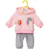 Zapf Dolly Moda Joggingsæt Pink 39-46 cm