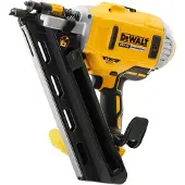 DeWalt DCN950N-XJ, Sømpistol, Vinklet magasin, Gul, 2 skud/min, Batteri, 5 At