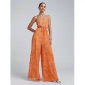 BWLDR Jumpsuit 'Alias' orange / lyseorange
