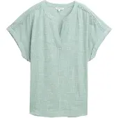 Tom Tailor 1046189 Kortærmet Bluse