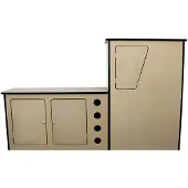 Monster MDF campingvogn køkkenmøbel