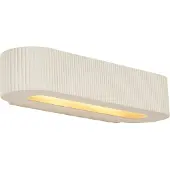 QAZQA Skandinavisk væglampe beige UFO 2-lys - Plaster