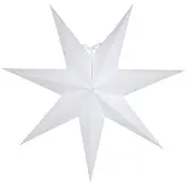 Watt & Veke Greta julestjerne hvid 60 cm