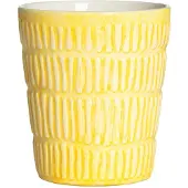 Mateus Stripes krus 30 cl Gul
