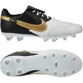Nike Premier Iii Fg - Hvid/guld/sort - Græs (Fg), størrelse 38
