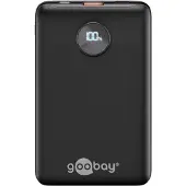 Goobay Powerbank Compact 10000mAh Sort