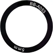 Elvedes Alloy Kranksæt Spacer 4 Enheder