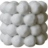 DBKD Bright fyrfadsstage Ø17 cm White