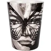 Carolina gynning Golden Butterfly krus 35 cl Black-white
