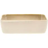 Bitz fad rektangulært 14x19 cm Cream white