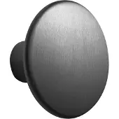 Muuto The Dots tøjknage metal 5 cm Sort