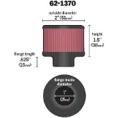 K&N 62-1370 Luftfilter