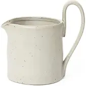 Ferm Living Flow mælkekande 30 cl Offwhite speckle
