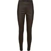 Mos Mosh Leggings 'MMLucia' mudderfarvet / sort