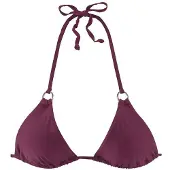 LASCANA Bikinioverdel 'Kati' bordeaux