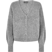 Mos Mosh Cardigan 'MMThora' grå-meleret