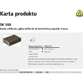 Klingspor SLIBEKLODS 100x70x25mm P220 SK500