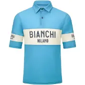 Santini Bianchi Milano Retro 2025 Kortærmet Polo