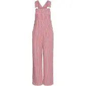Pieces Overalls 'PCAllo' pastelpink / mørkerød