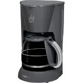 Clatronic KA 3473, Filter kaffemaskine, 1,5 L, Malet kaffe, 900 W, Grå
