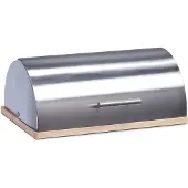 Zeller Metalinė duonkepė ant medinio pagrindo,
