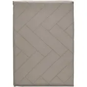 Södahl Damaskdug 140x370 - 100% damaskvævet bomuld - Tiles - Taupe