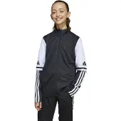 Adidas Sportsjakke 'Sq 25' sort / hvid