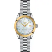 Tissot Dameur T930.007.41.116.00 T-Gold Hvid/Stål Ø29 mm