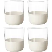 Villeroy & Boch Manufacture Rock Old fashioned glas 25 cl 4-pak Clear