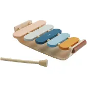PlanToys Musikinstrument - Træ - Oval Xylofon - - OneSize - Musikinstrumenter