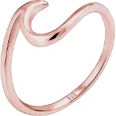Elli Ring 'Wellen' rosa guld