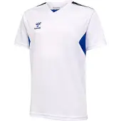 Hummel Spilletrøje Authentic - Hvid/Ægte blå Børn, størrelse 140 cm