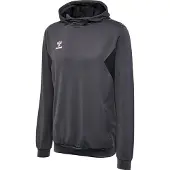 Hummel Sportsweatshirt 'Authentic PL' mørkegrå / sort / hvid