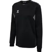 Hummel Sportsweatshirt 'Authentic' grå / sort / hvid