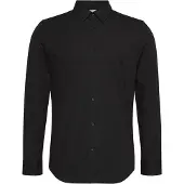 Calvin Klein Solid Stretch Slim Fit Skjorte Med Lange ærmer