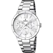 Festina Dameur F16716-1 Hvid/Stål Ø36 mm