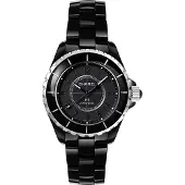 Chanel Dameur H3829 J12 Sort/Keramik Ø38 mm