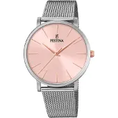 Festina Dameur F20475-2 Rosa/Stål Ø38 mm