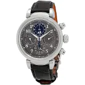 IWC Herreur IW392103 Da Vinci Grå/Læder Ø43 mm
