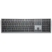 Dell Multi-Device KB700 - Tastatur - trådløs - 2.4 GHz, Bluetooth 5.0 - QWERTY - Pan Nordic - grå - med 3 years NBD Advance Exchange