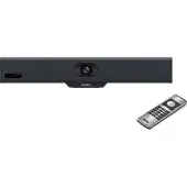 Yealink MeetingBar A10 - All-in-One videokollaborationsbarre (videobarre, VCR11 fjernstyring) - Certified for Microsoft Teams, Certified for Zoom Rooms - power adapter included