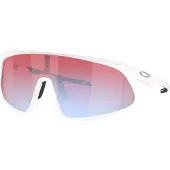 Oakley - Solbriller - Rslv Matte White Prizm Snow Sapphire til Unisex - Hvid