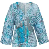 Buffalo Bluse blå / lyseblå / mørkegrå