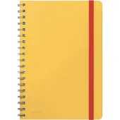 Leitz Cosy notesblok linj. spiral Gul